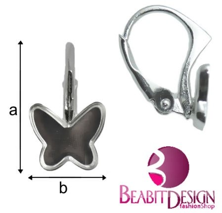Bigle zamknięte pod motylki 8mm Bigle zamknięte pod motylki 8mm