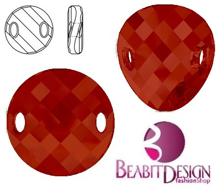 Twist Sew-on Red Magma18mm Twist Sew-on Red Magma18mm