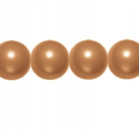 Crystal Copper Pearl 6mm - 4 szt Crystal Copper Pearl 6mm - 4 szt