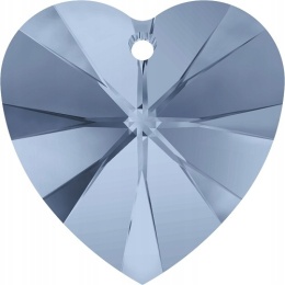Heart Denim Blue 14,4x14mm
