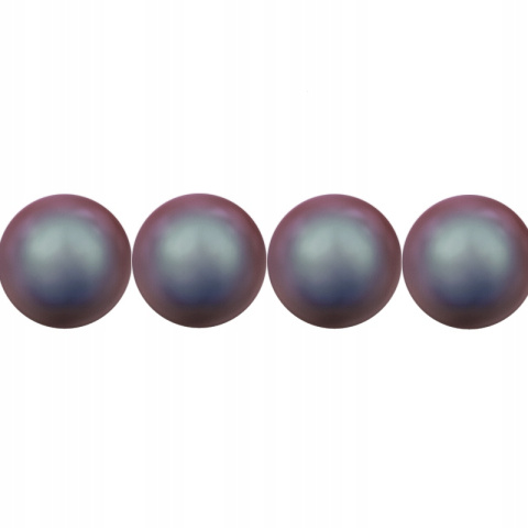 Iridescent Red Pearl 8mm - 3szt. Iridescent Red Pearl 8mm - 3szt.