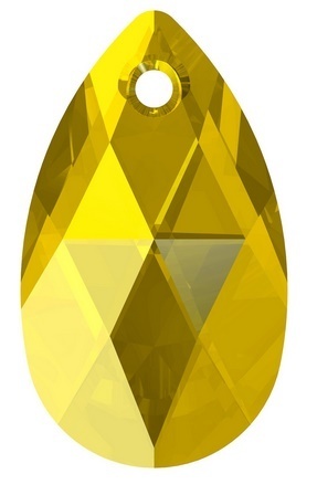 Migdał Light Topaz 22mm